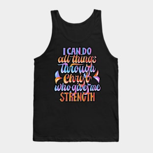 Philippians 4:13 Tank Top